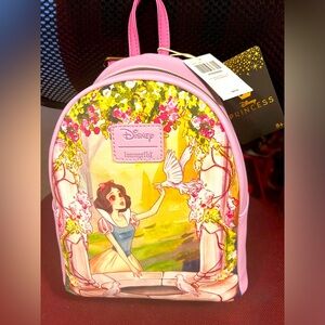 Loungefly snow white mini backpack brand new with tags Disney Princess